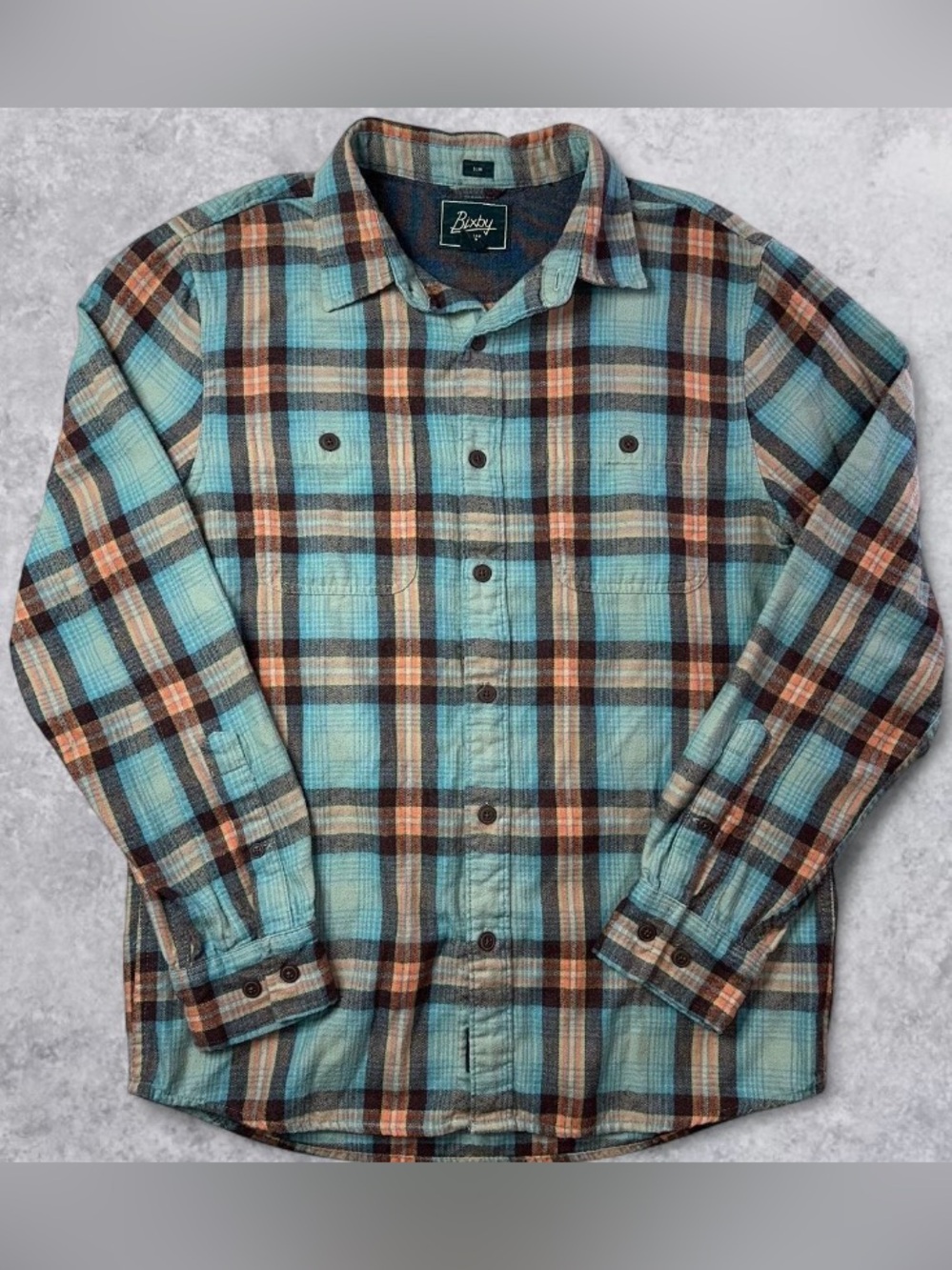 Bixby slim fit mens flannel